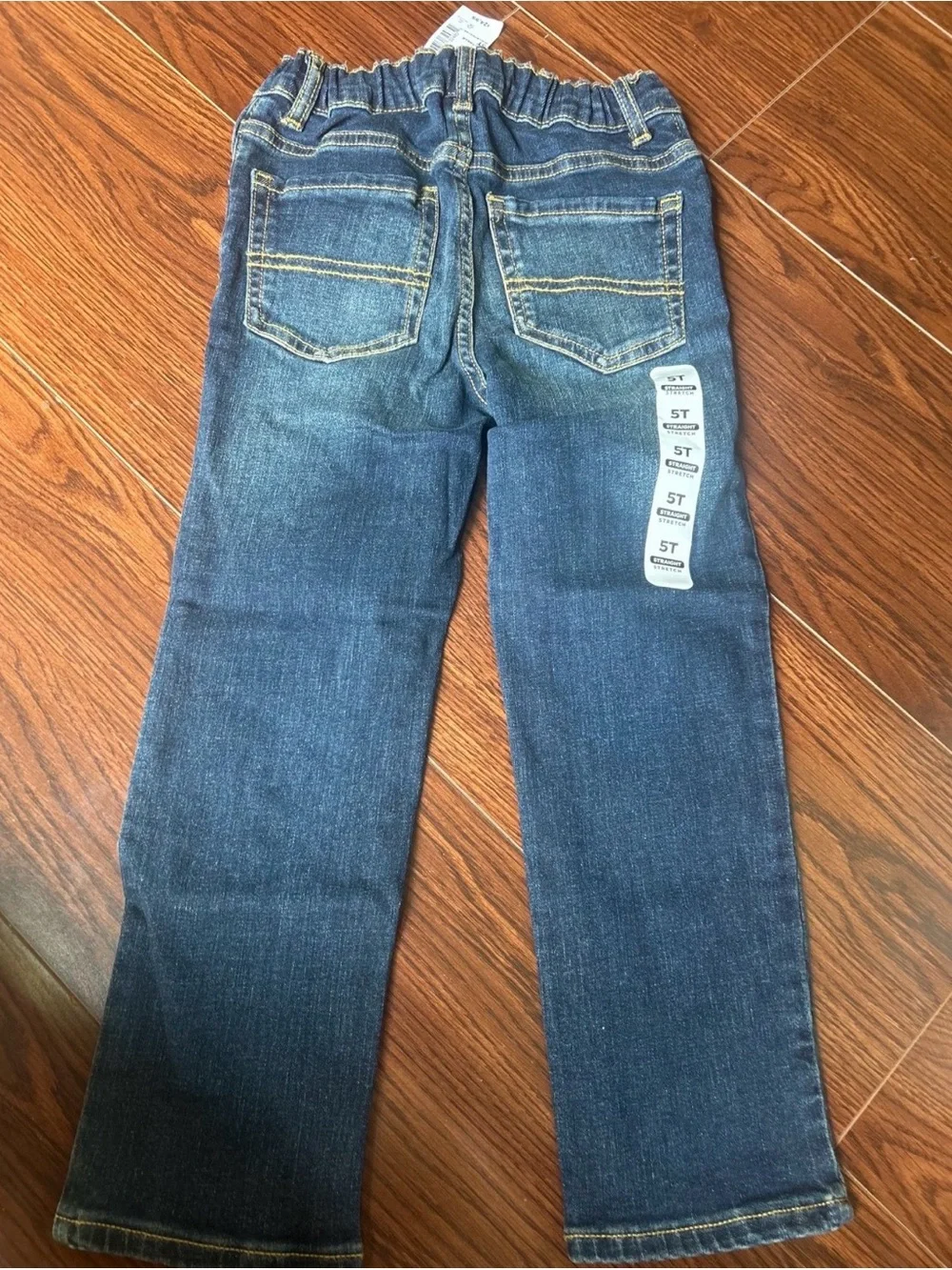 The Children's Place Dark Blue Straight-Leg Kids Jeans